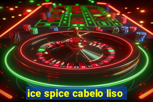 ice spice cabelo liso